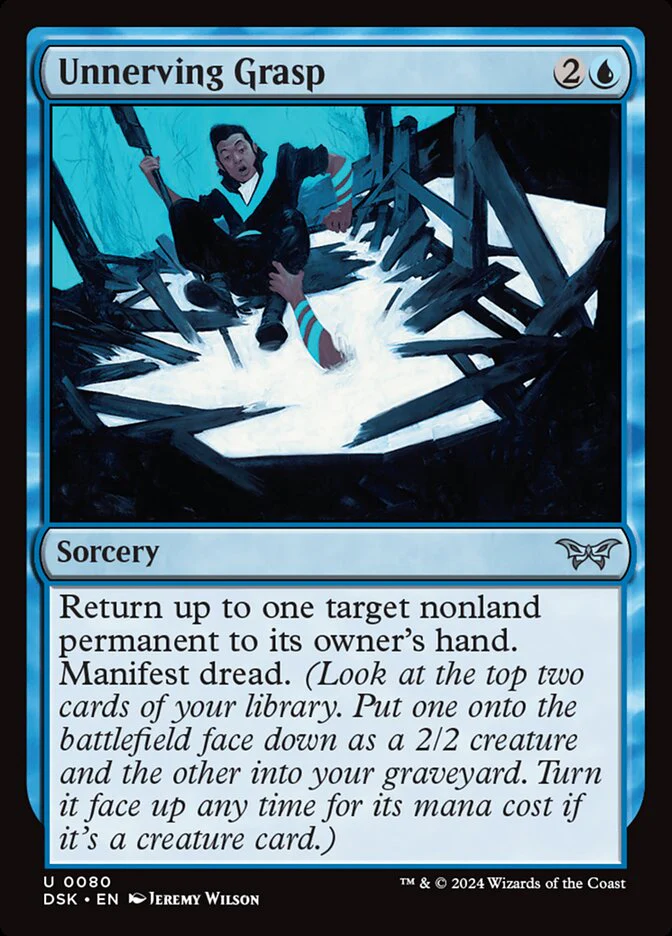Unnerving Grasp 80/286 (Duskmourn: House of Horror)