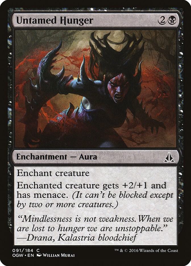 Untamed Hunger 91/184 (Oath of the Gatewatch)