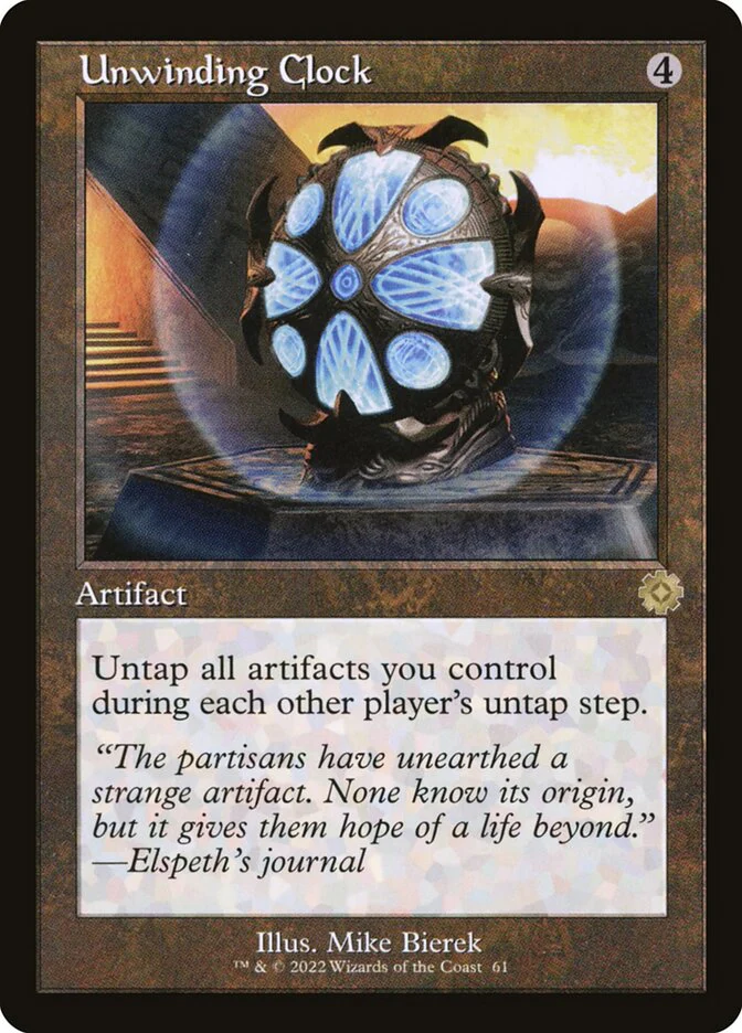Unwinding Clock 61 (The Brothers' War: Retro Frame Artifacts)