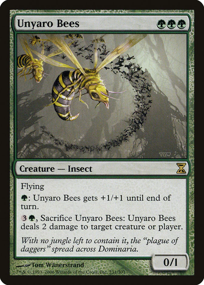 Unyaro Bees 231/301 (Time Spiral)