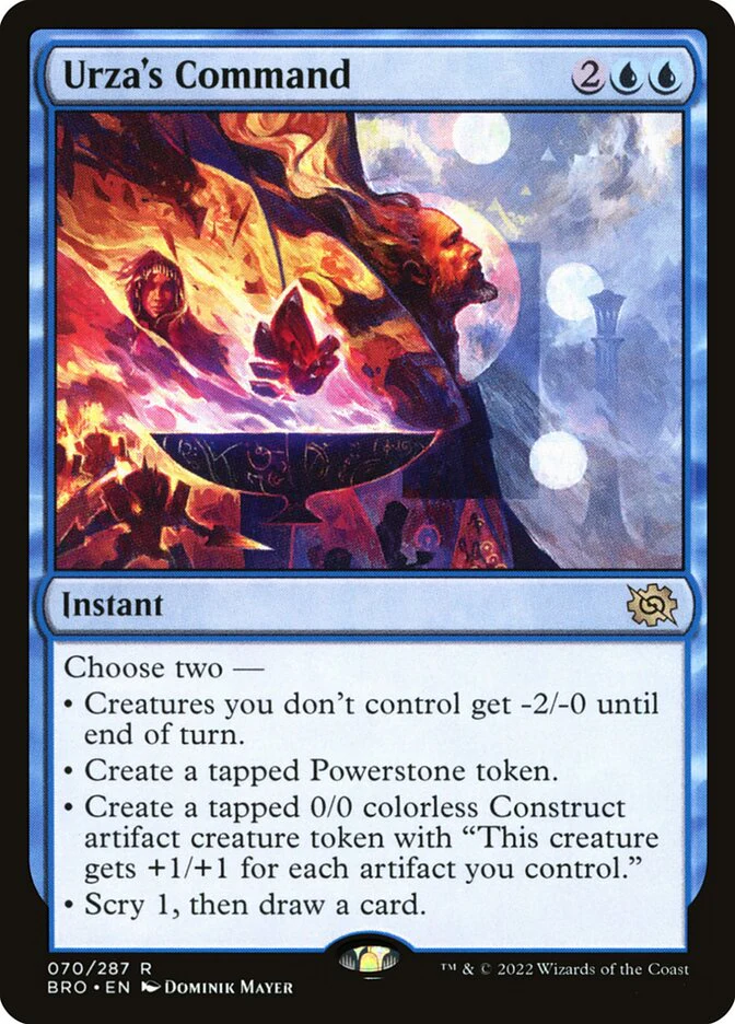 Urza's Command 70/287 (The Brothers' War) - Foil