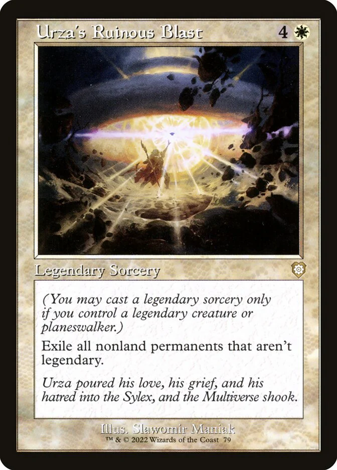 Urza's Ruinous Blast 79/40 (Commander: The Brothers' War)