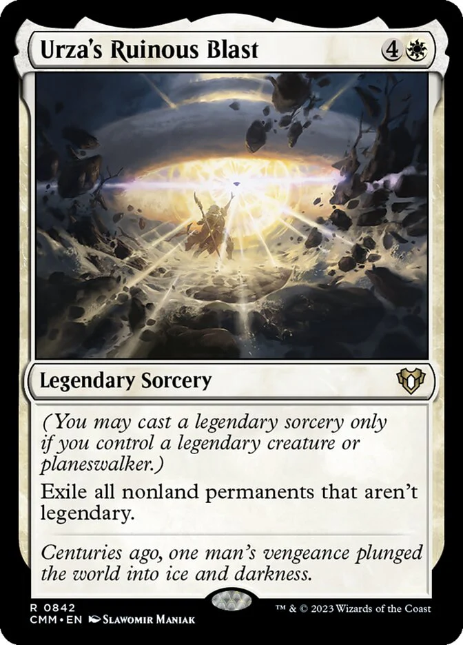 Urza's Ruinous Blast 842/451 (Commander Masters)