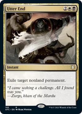 Utter End 195/62 (Commander: Adventures in the Forgotten Realms)