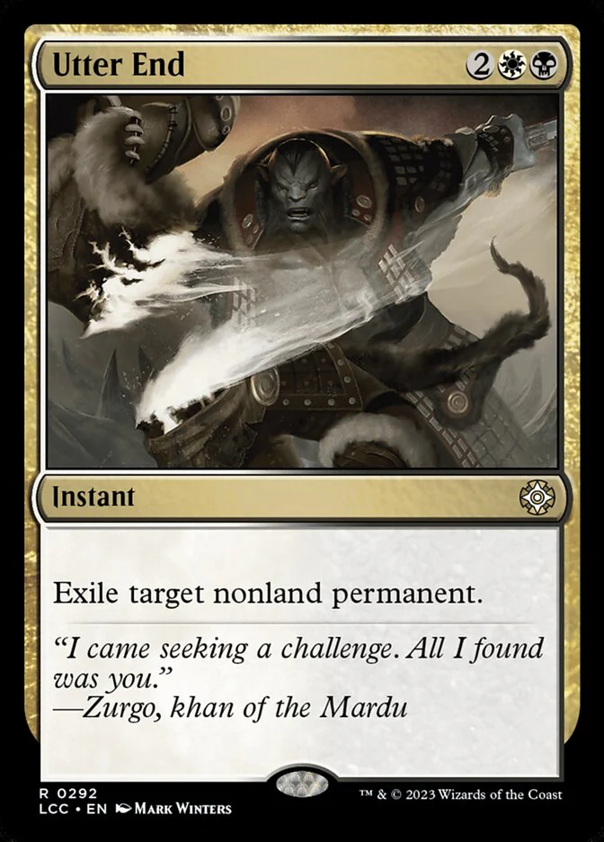 Utter End 292 (Commander: The Lost Caverns of Ixalan)