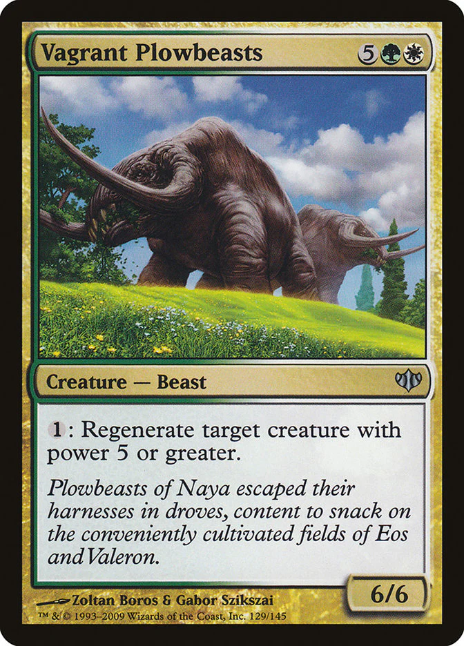 Vagrant Plowbeasts 129/145 (Conflux)