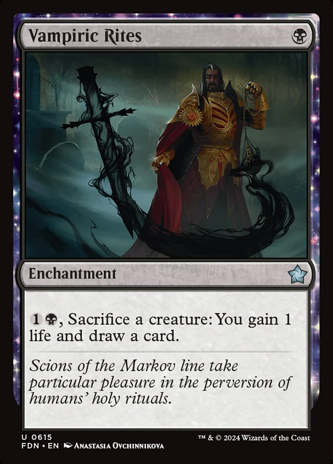 Vampiric Rites 615/291 (Foundations)