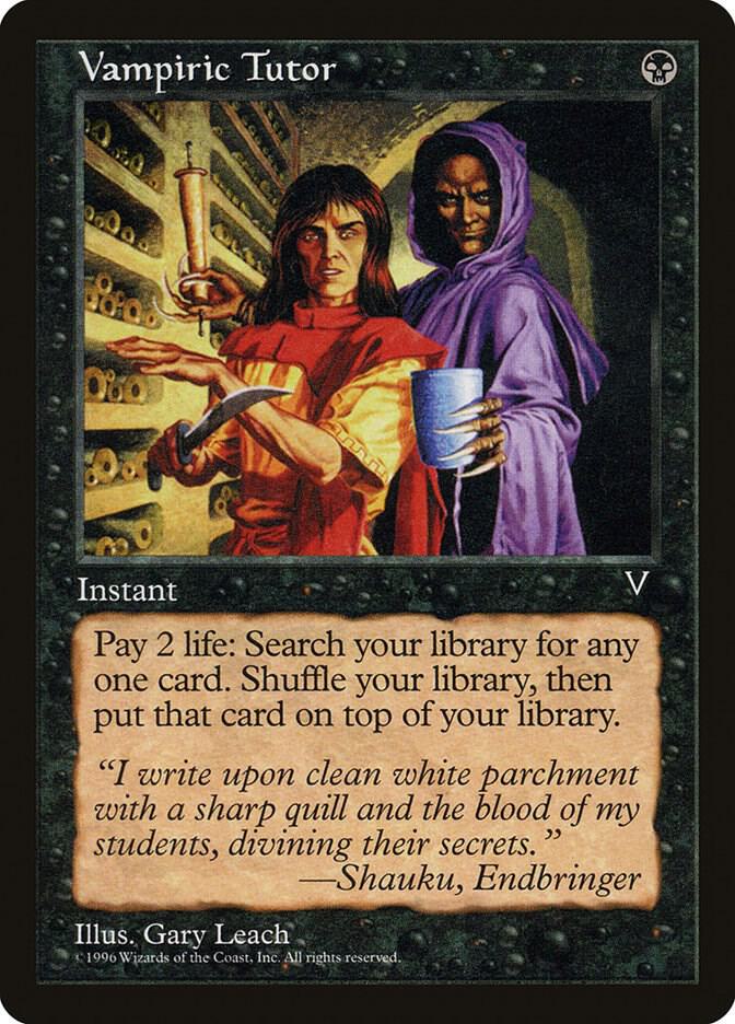 Vampiric Tutor 72/167 (Visions)