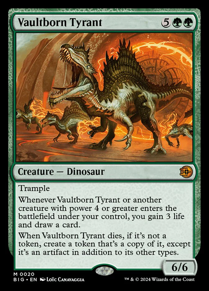 Vaultborn Tyrant 20 (Outlaws of Thunder Junction: The Big Score)