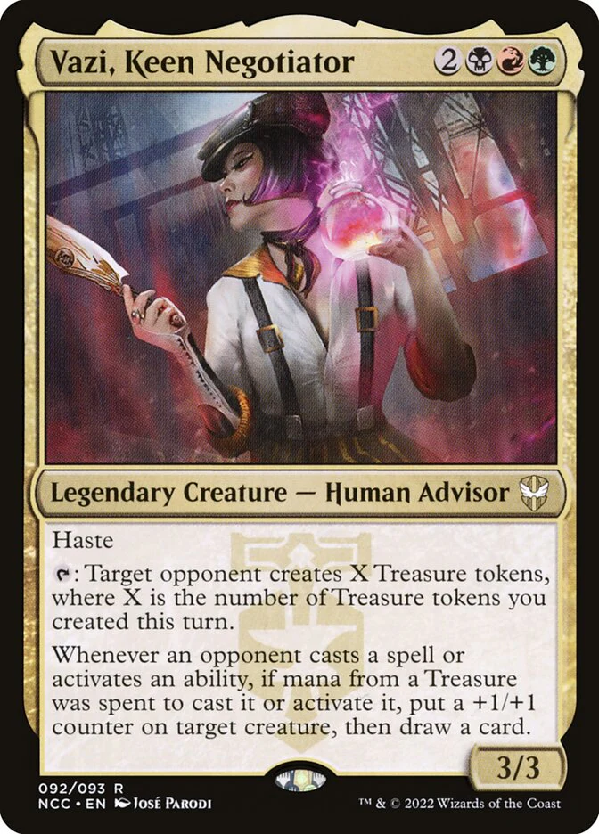 Vazi Keen Negotiator 92 (Commander: Streets of New Capenna)