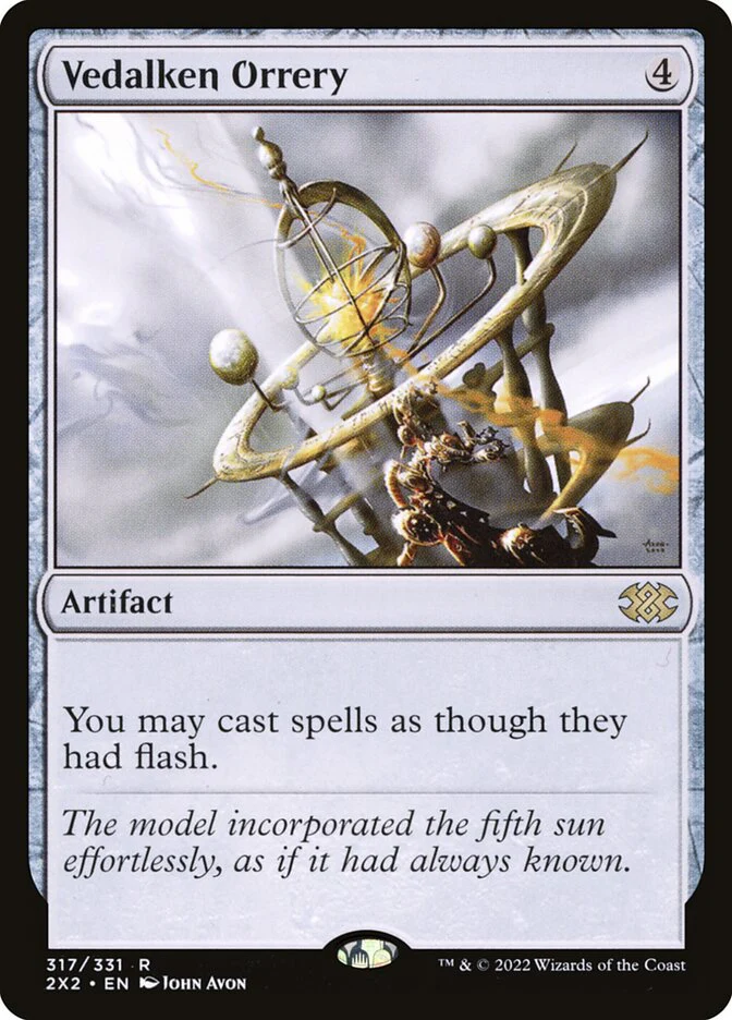 Vedalken Orrery 317/331 (Double Masters 2022)  - Foil