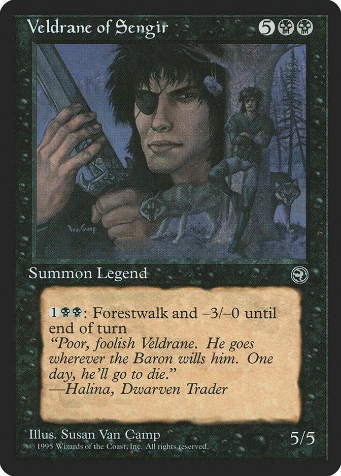Veldrane of Sengir 60/140 (Homelands)