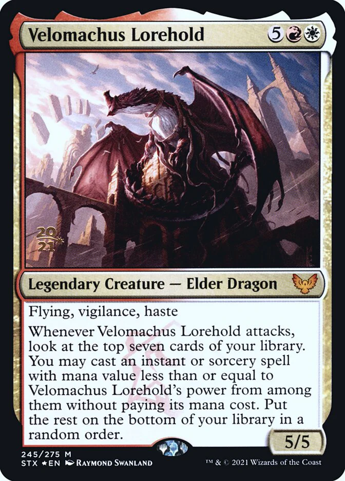 Velomachus Lorehold 245s/180 (Prerelease Cards)  - Foil
