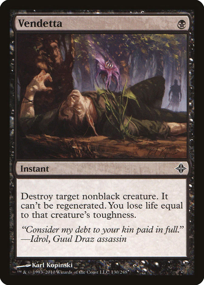 Vendetta 130/248 (Rise of the Eldrazi) - Foil