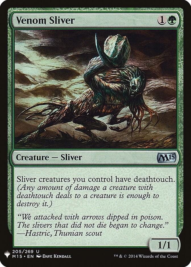 Venom Sliver M15-205/5075 (The List Reprints)