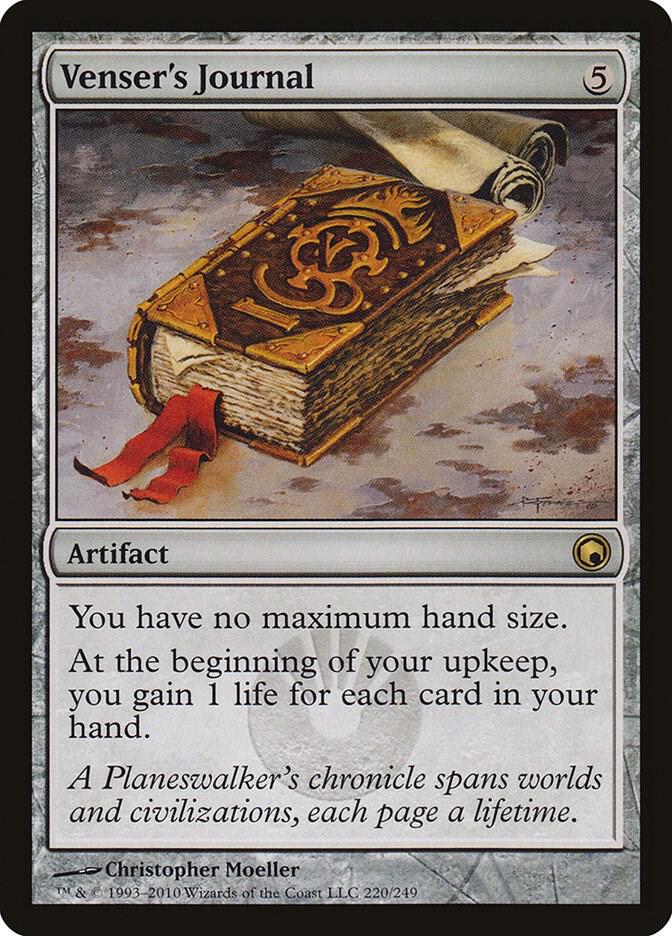 Venser's Journal 220/249 (Scars of Mirrodin)