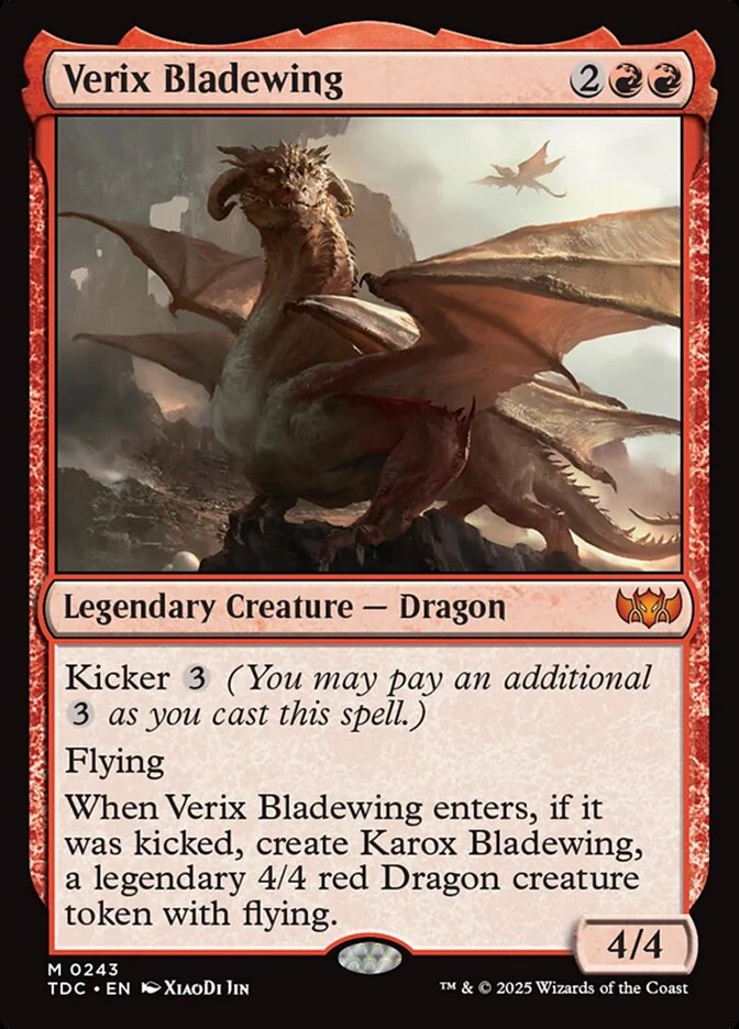 Verix Bladewing 243/413 (Commander: Tarkir: Dragonstorm)
