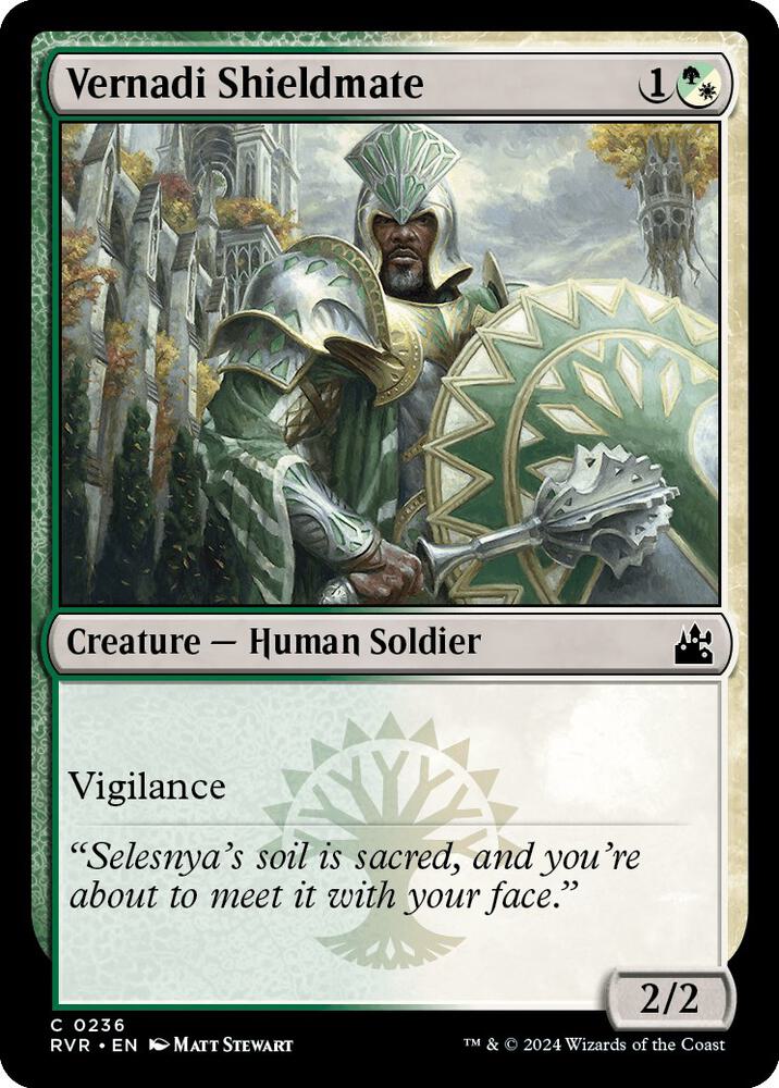 Vernadi Shieldmate 236/291 (Ravnica Remastered)