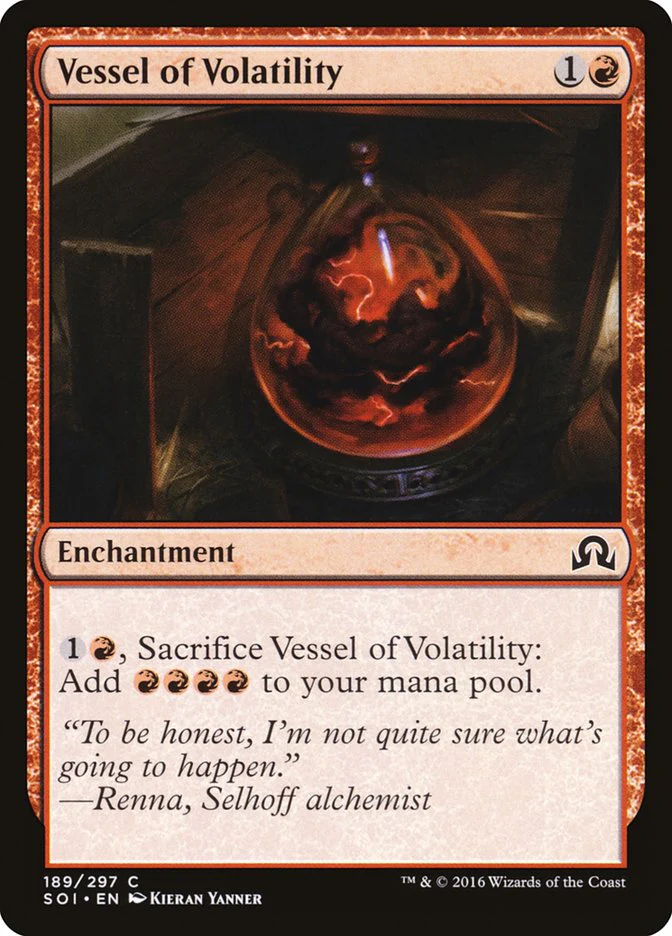 Vessel of Volatility 189/297 (Shadows over Innistrad) - Foil