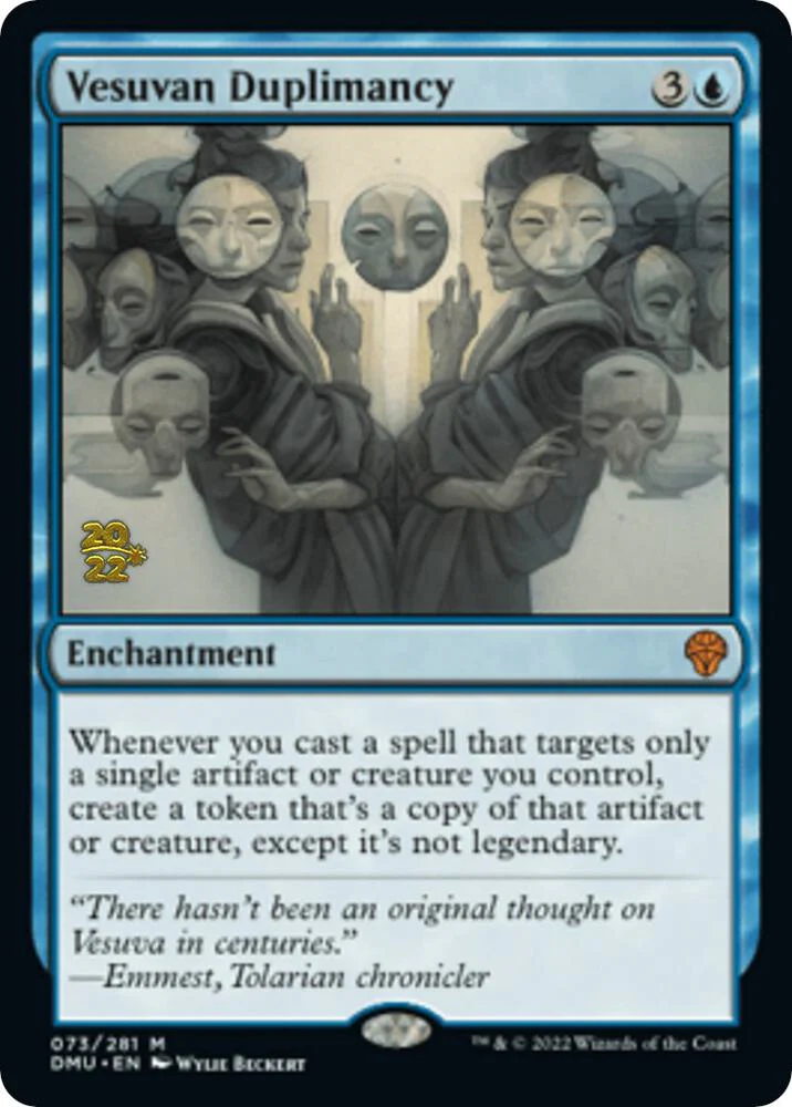 Vesuvan Duplimancy 73s/161 (Prerelease Cards)  - Foil