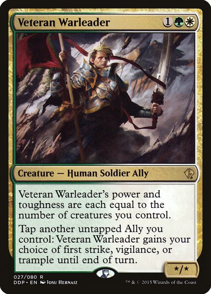 Veteran Warleader 27/80 (Duel Decks: Zendikar vs. Eldrazi)