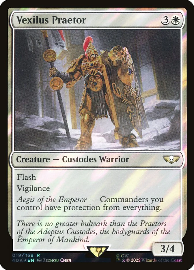 Vexilus Praetor  19★/617 (Universes Beyond: Warhammer 40,000)  - Surge Foil