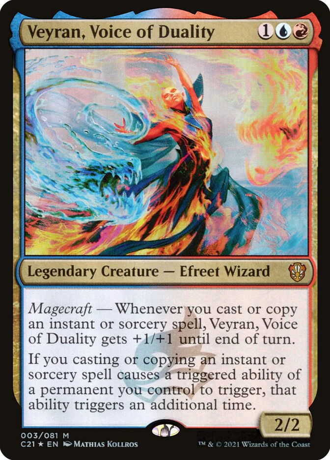 Veyran Voice of Duality 3 (Commander 2021)  - Foil