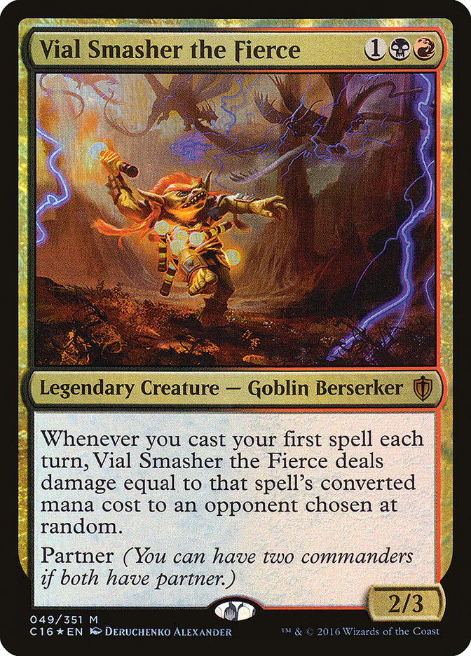 Vial Smasher the Fierce 49/351 (Commander 2016)  - Foil
