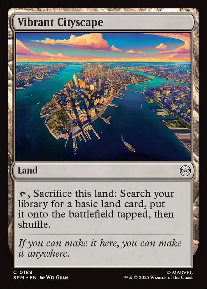 Vibrant Cityscape 188/198 (Marvel's Spider-Man)