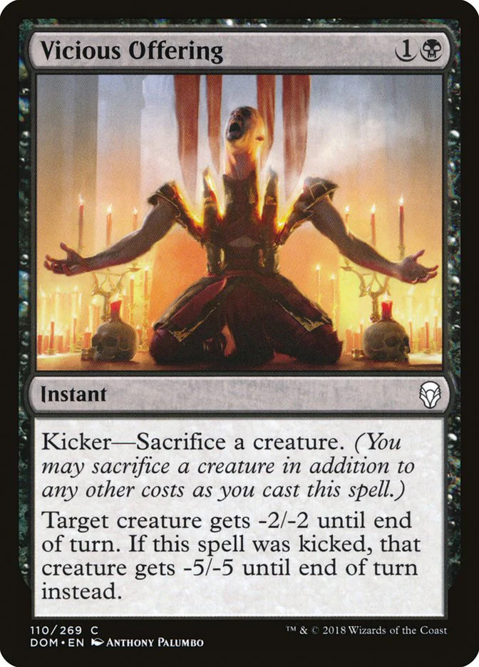 Vicious Offering 110/269 (Dominaria)