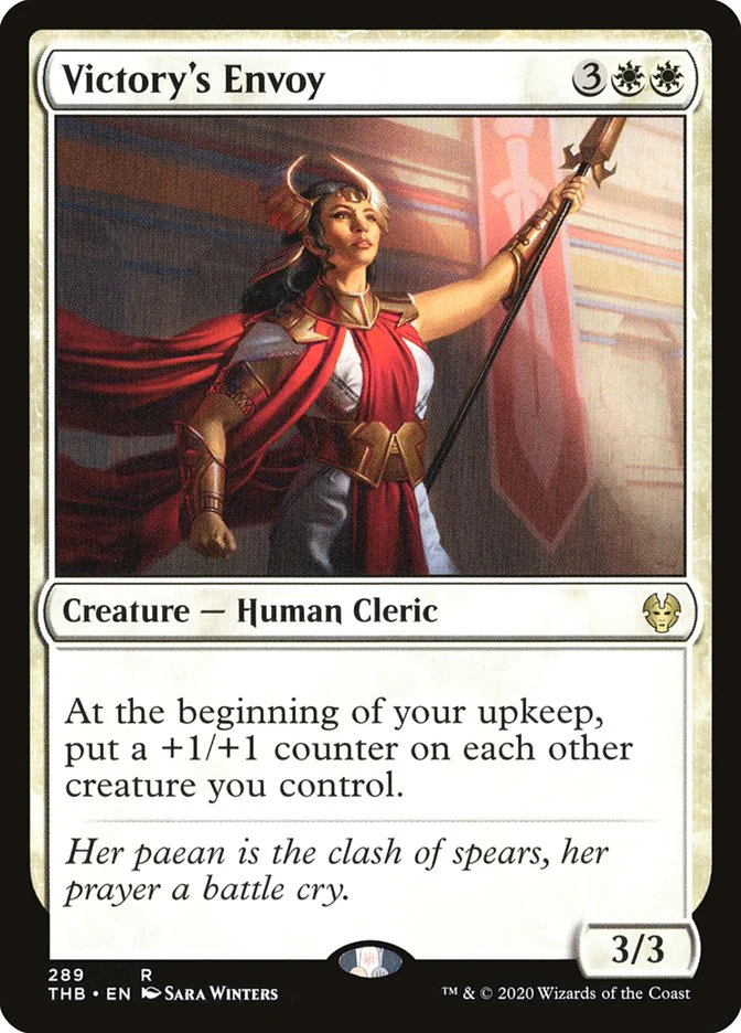 Victory's Envoy 289/254 (Theros Beyond Death)