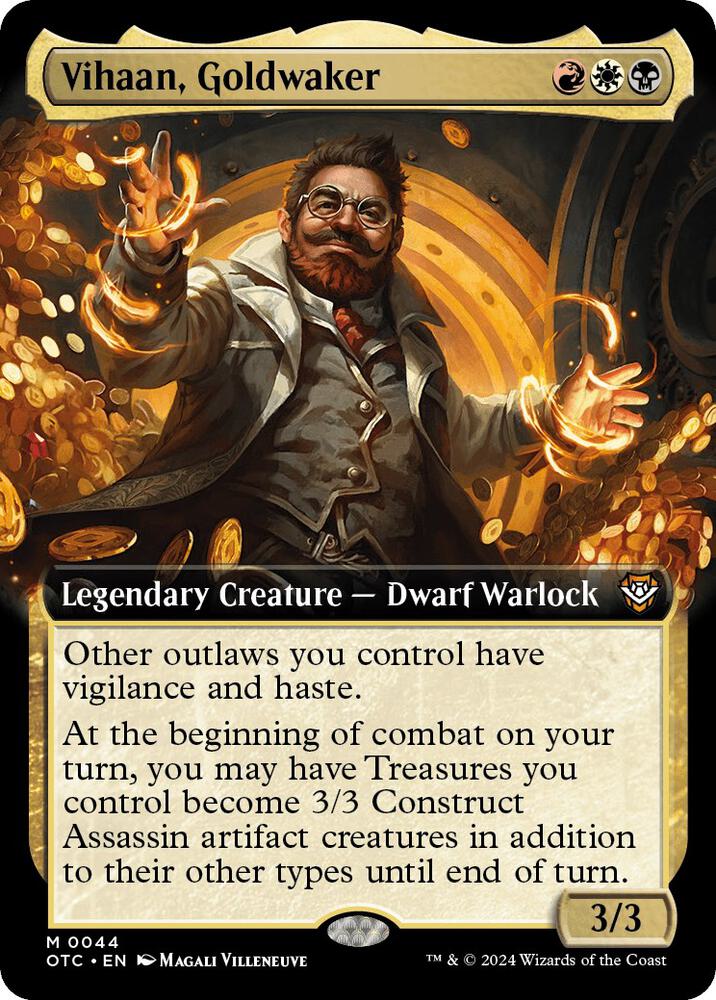 Vihaan, Goldwaker 44/342 (Commander: Outlaws of Thunder Junction)  - Foil