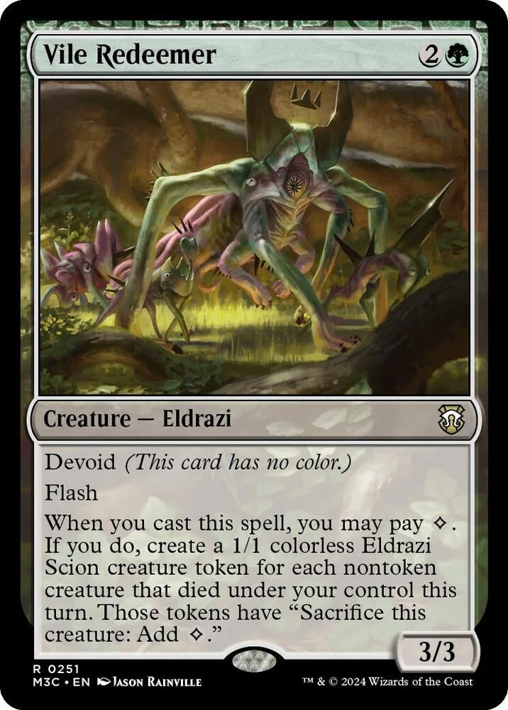 Vile Redeemer 251/411 (Commander: Modern Horizons 3)