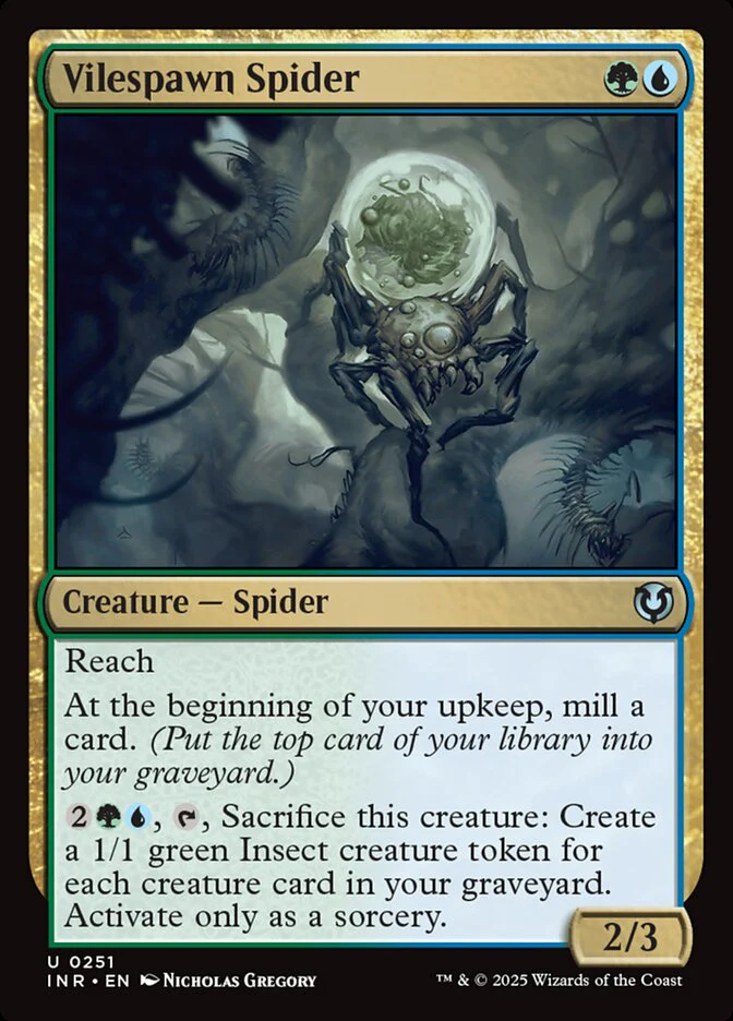 Vilespawn Spider 251/287 (Innistrad Remastered)