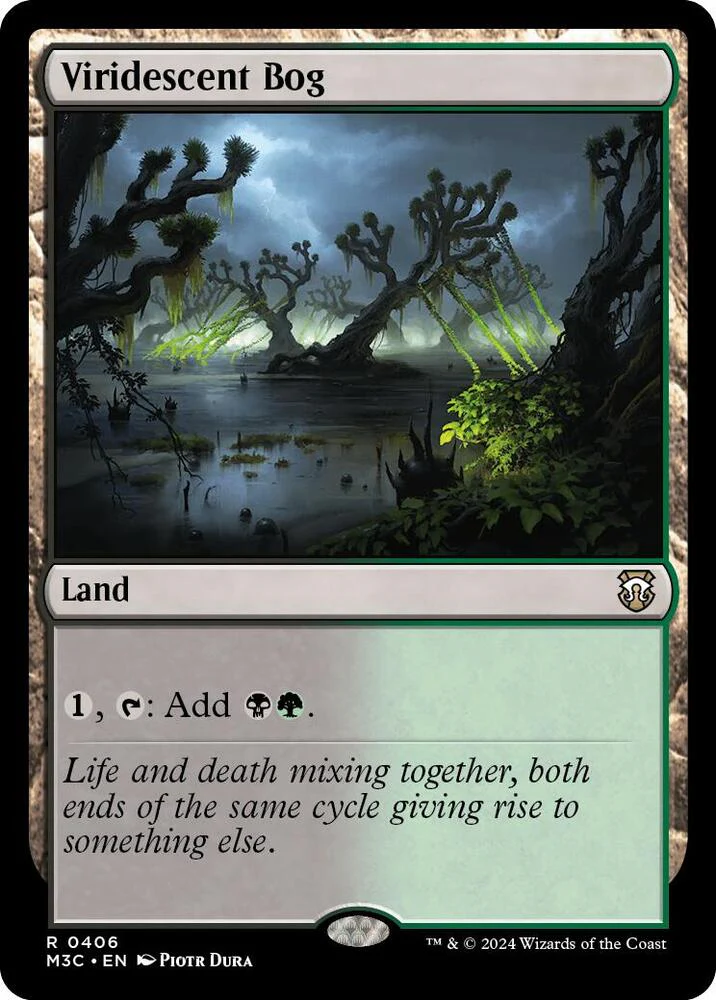 Viridescent Bog 406 (Commander: Modern Horizons 3)