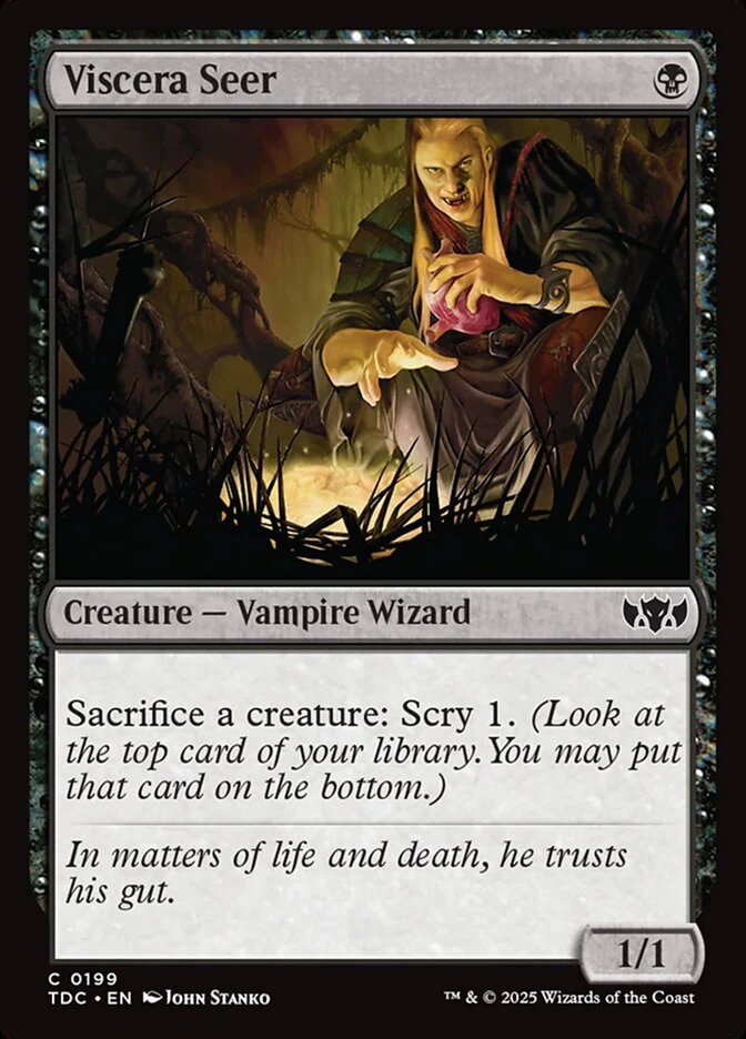 Viscera Seer 199/413 (Commander: Tarkir: Dragonstorm)