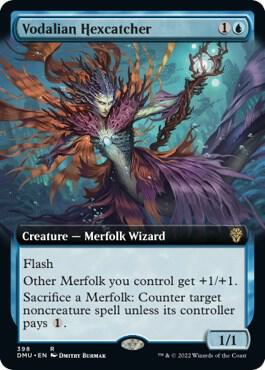 Vodalian Hexcatcher Extended Art 398/281 (Dominaria United)  - Foil