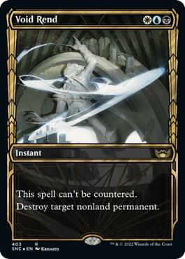 Void Rend Gilded Foil 403/281 (Streets of New Capenna)  - Foil