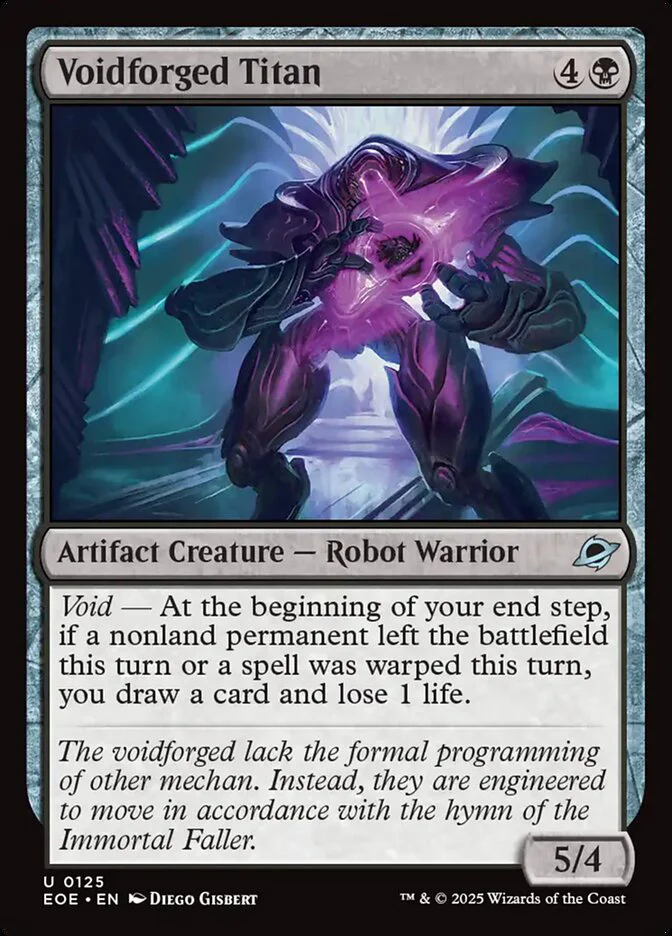 Voidforged Titan 125/276 (Edge of Eternities)  - Foil