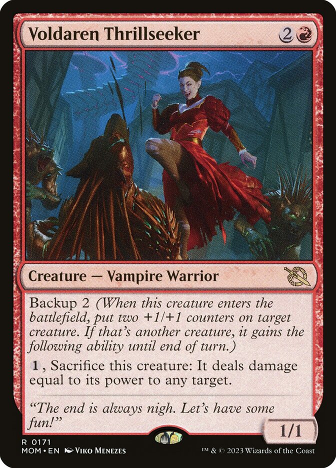 Voldaren Thrillseeker 171/291 (March of the Machine)