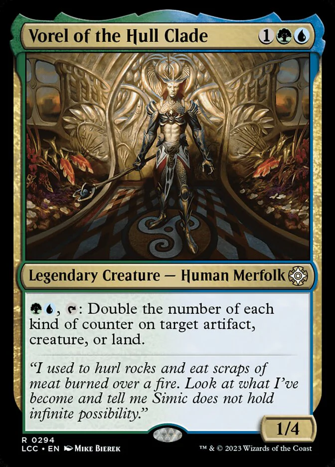Vorel of the Hull Clade 294/370 (Commander: The Lost Caverns of Ixalan)