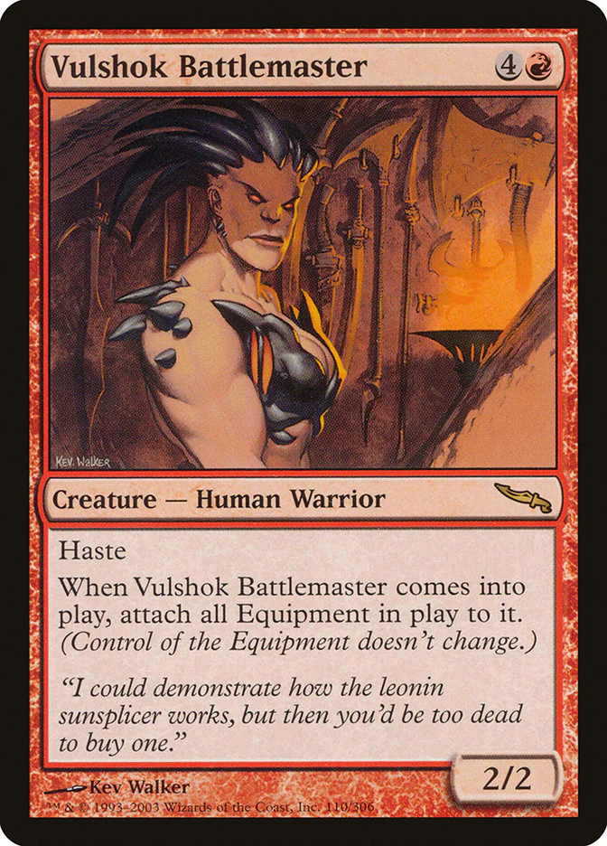 Vulshok Battlemaster 110/306 (Mirrodin)