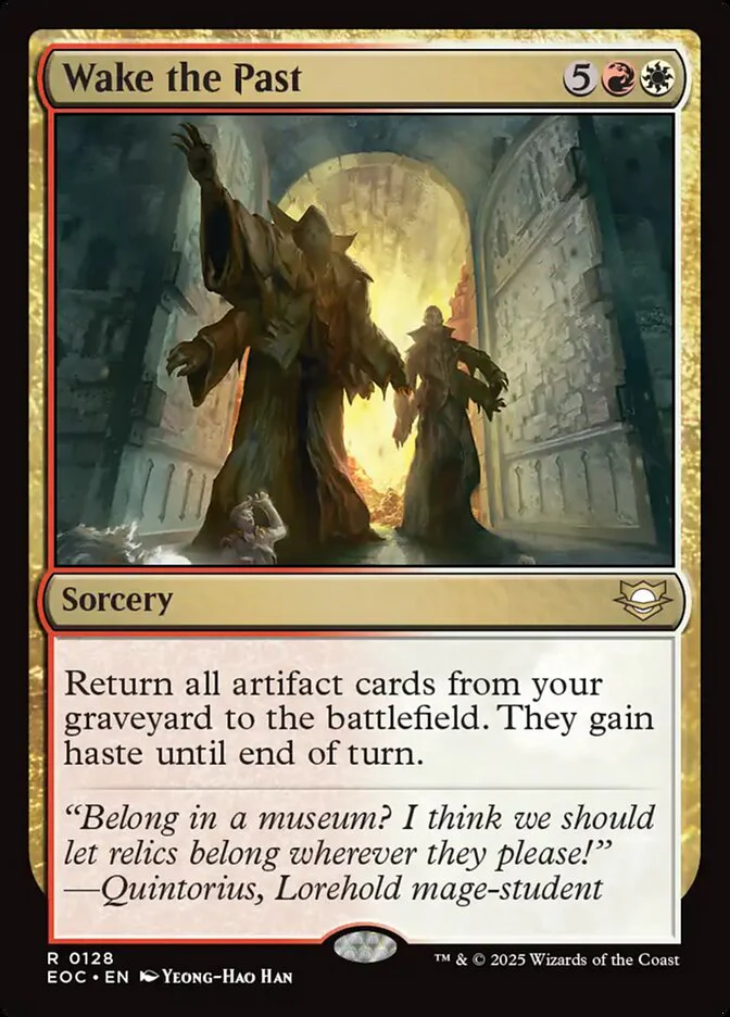 Wake the Past 128 (Commander: Edge of Eternities)