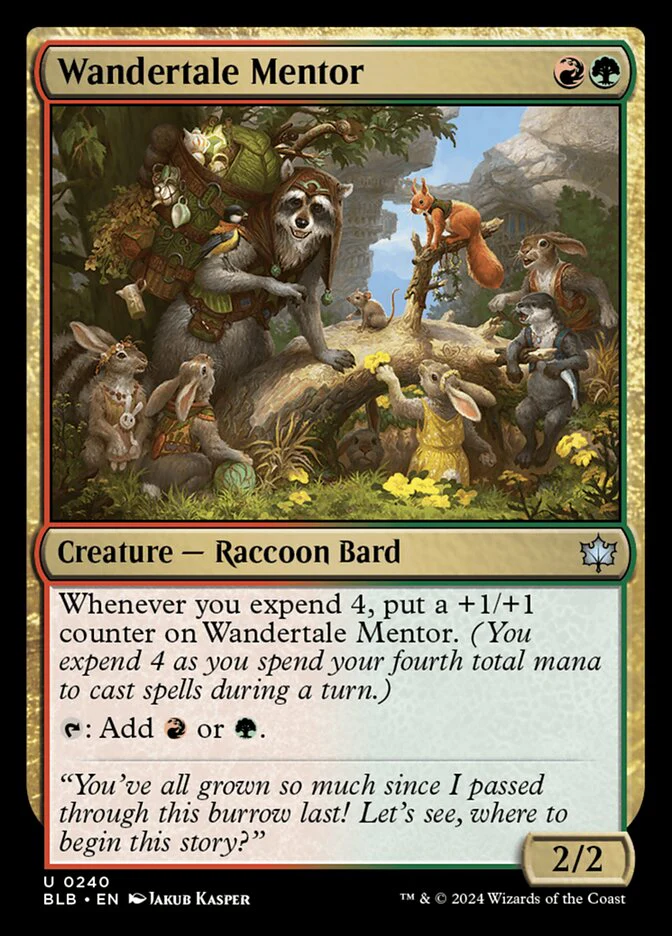 Wandertale Mentor 240/281 (Bloomburrow)