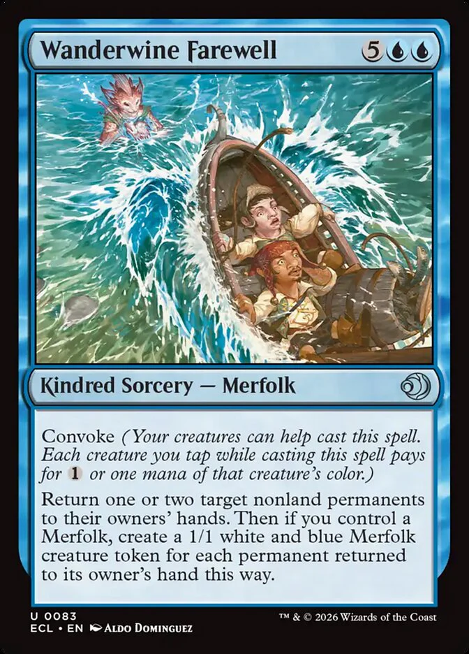 Wanderwine Farewell 83 (Lorwyn Eclipsed) - Foil