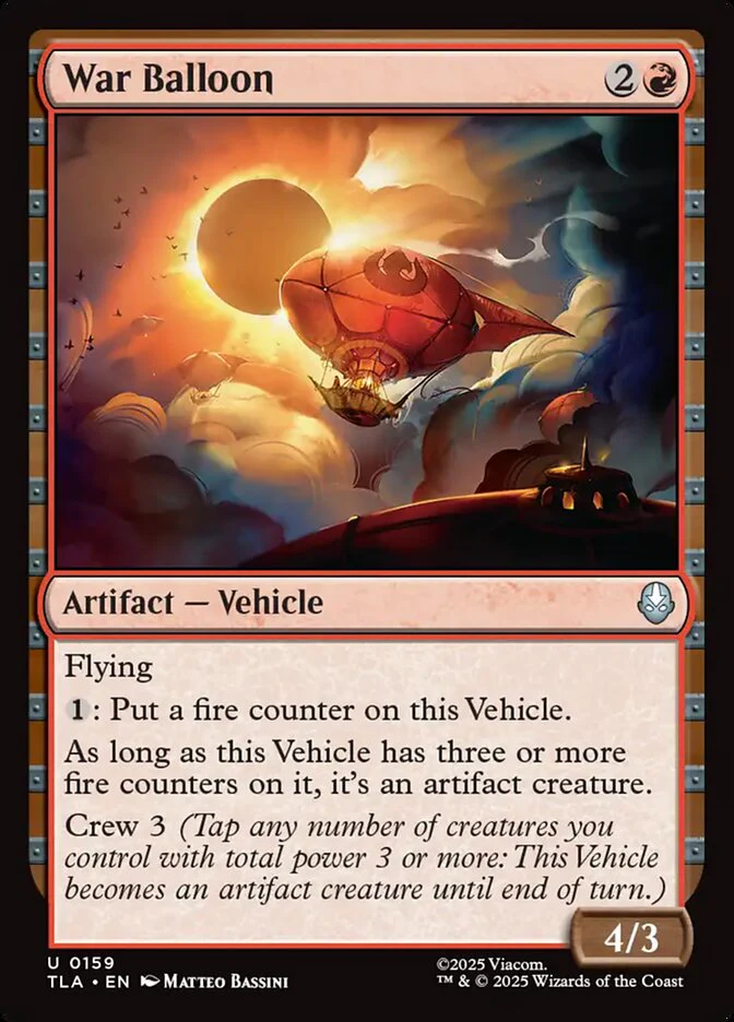 War Balloon 159/286 (Avatar: The Last Airbender)
