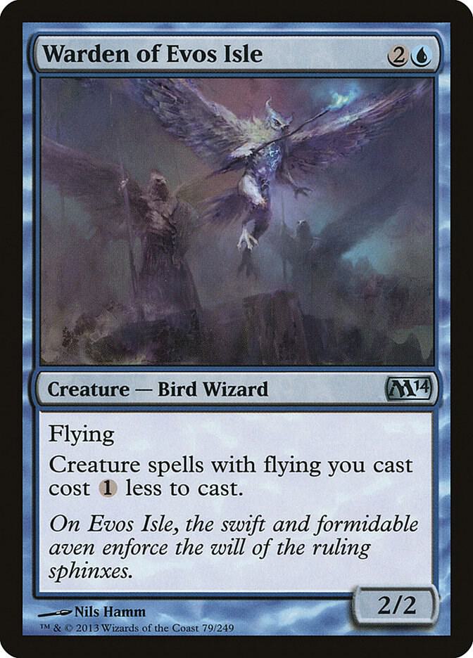 Warden of Evos Isle 79/249 (Magic 2014 (M14))