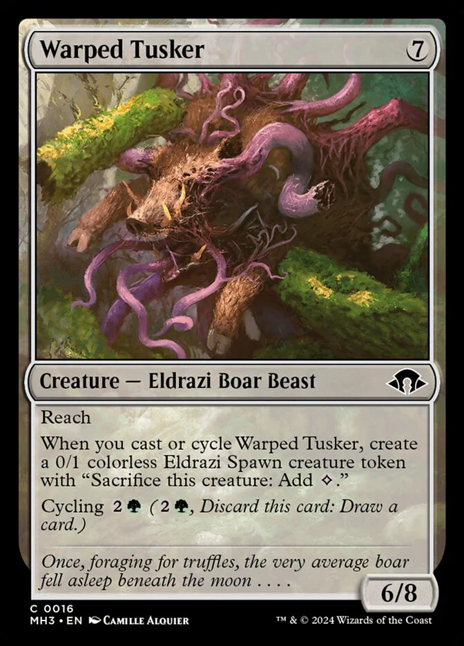 Warped Tusker 16/319 (Modern Horizons 3)