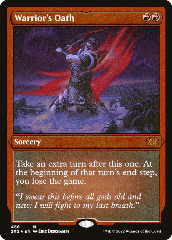 Warriors Oath Foil Etched 456 (Double Masters 2022)  - Foil