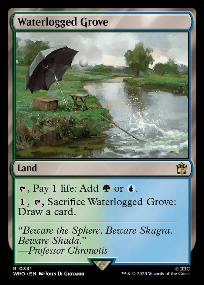Waterlogged Grove 331 (Universes Beyond: Doctor Who)  - Foil